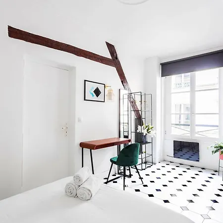 Bnbnova - 1br - Le Marais * Paříž